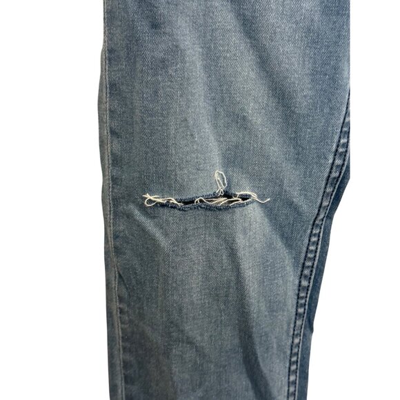 The New Standard Slim Selvedge Denim Jeans Size 32 Button-Fly Distressed Light W - Picture 8 of 9